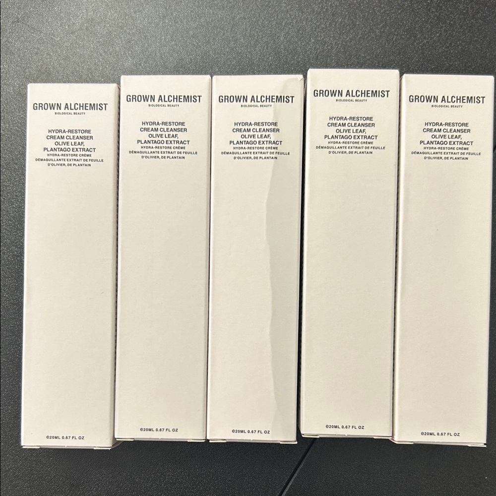 Grown Alchemist Hydra-Restore Cream Cleanser - 20 ml set of 5